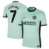 Original Fußballtrikot Chelsea Sterling 7 Ausweichtrikot 2023-24 Für Herren